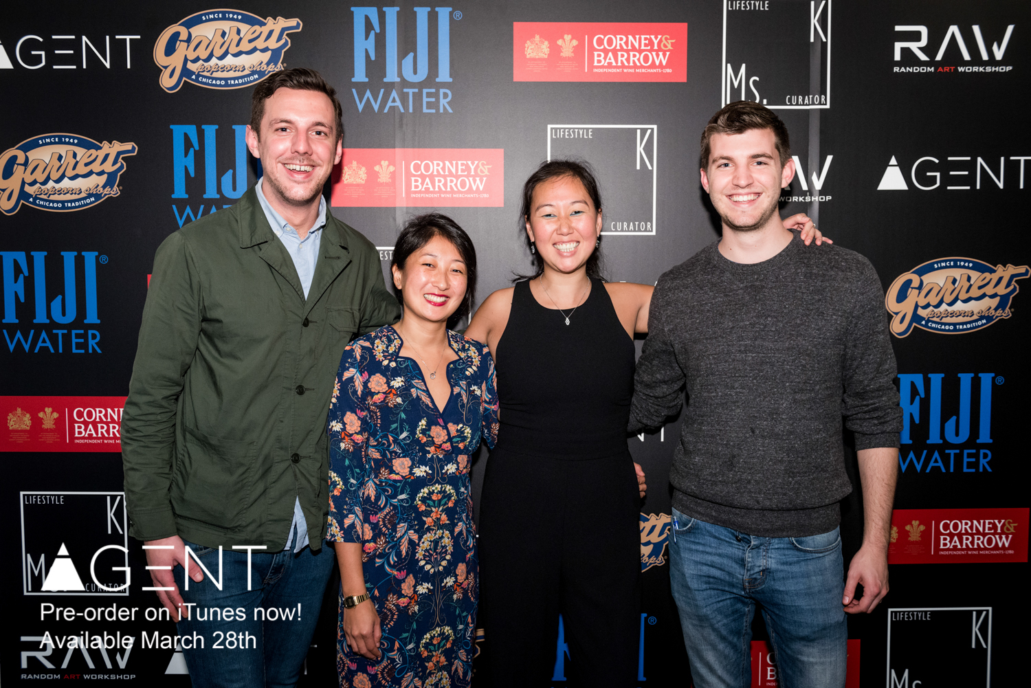 Agent the movie Hong Kong Premiere, Corney & Barrow